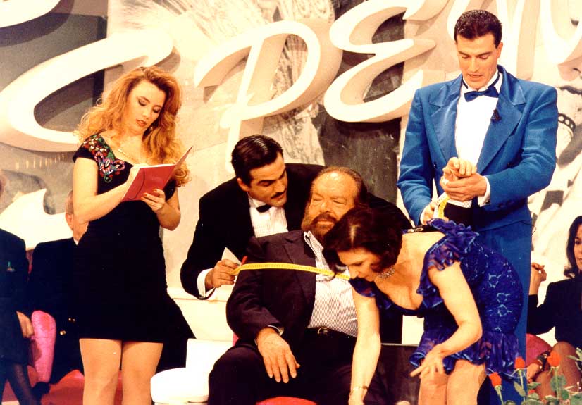 Serata d'onore - 1992 - E.Bussetta, Antonio Conte, B.Spencer, P.Di Carlo, C.Casini